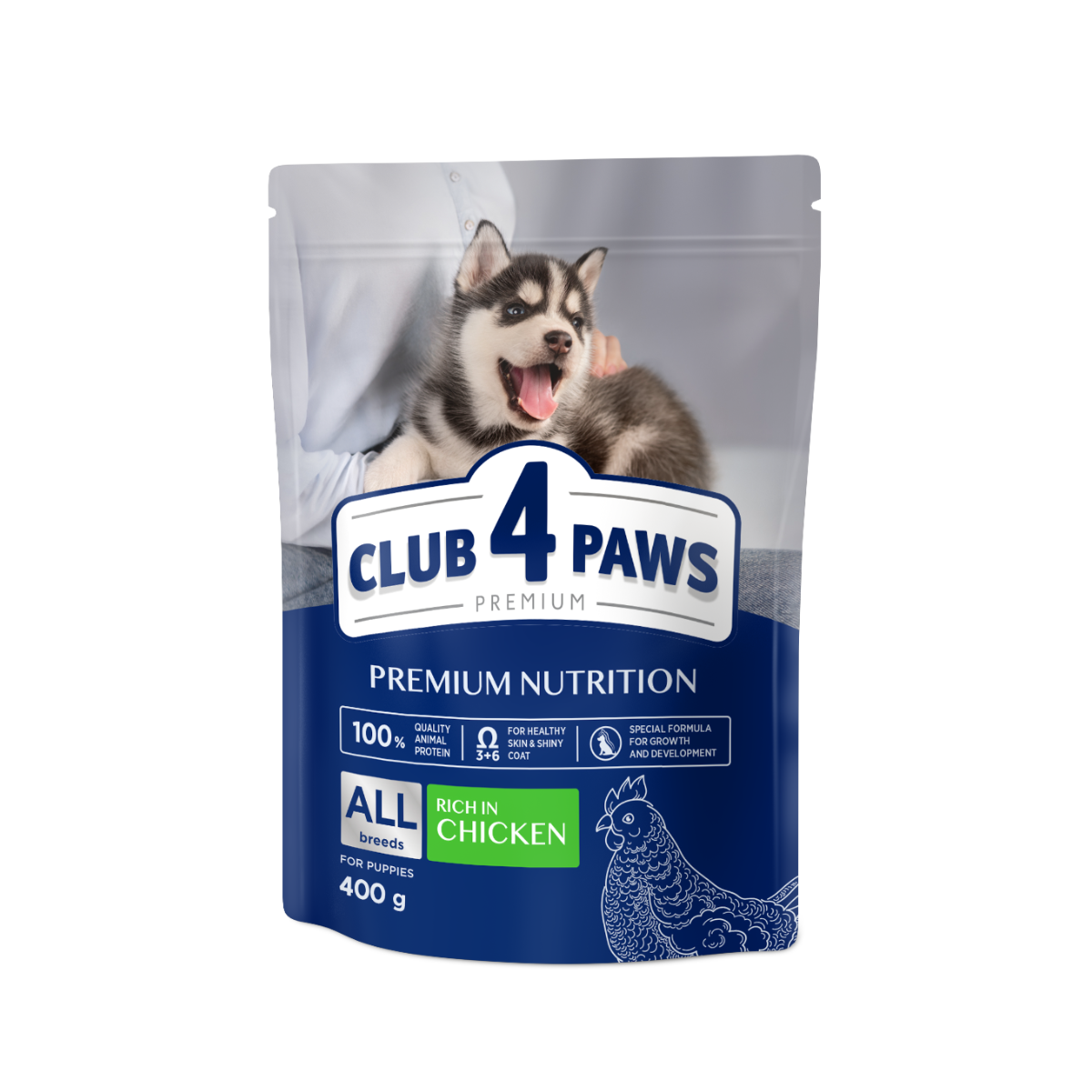 Club 4 Paws Premium kurczak puppy 400 g