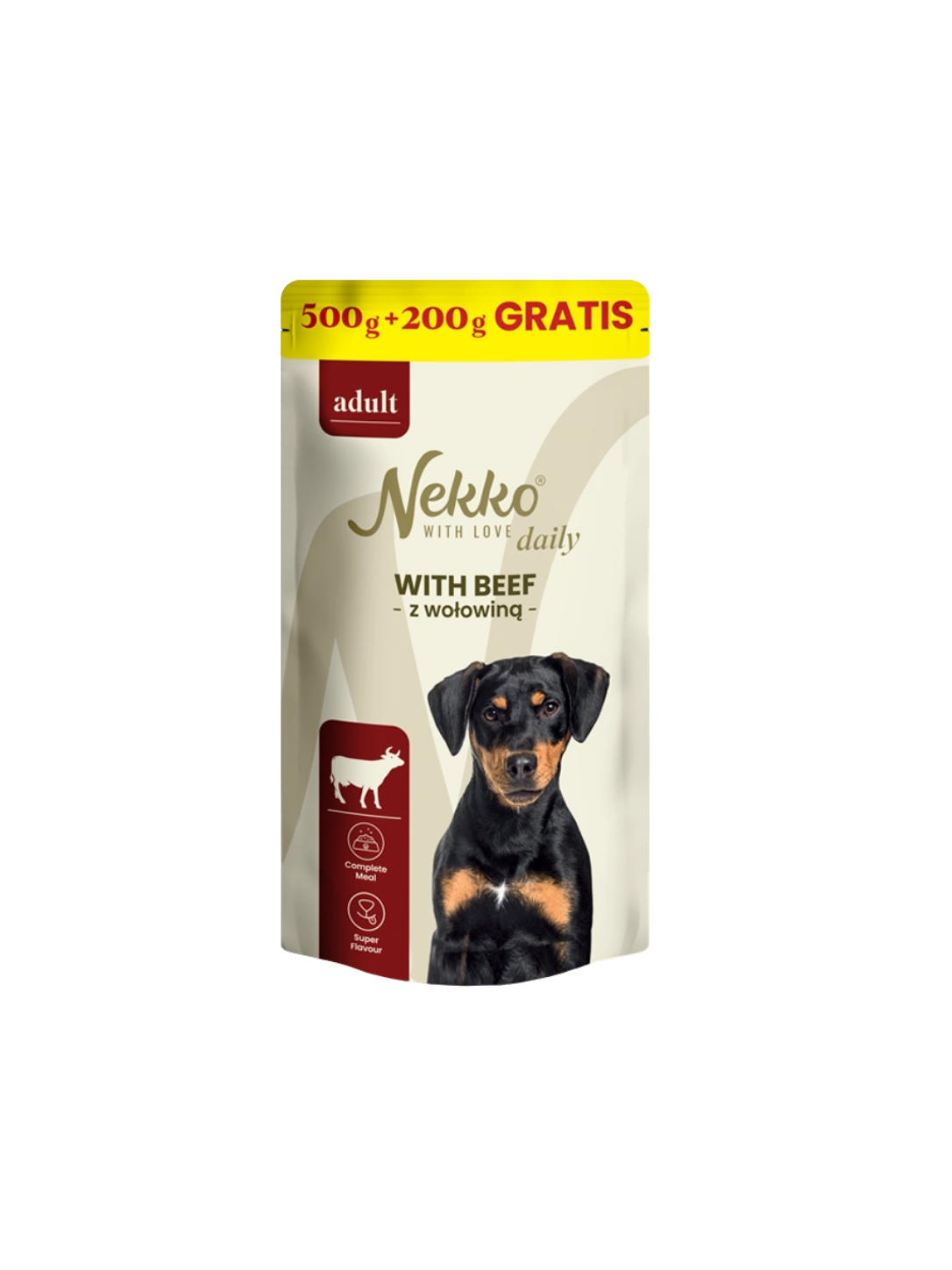 Nekko Daily wołowina adult 500 g