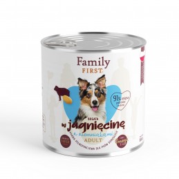 Family First jagnięcina adult 800 g
