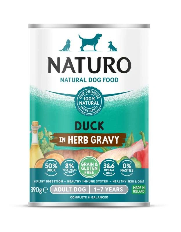 Naturo kaczka adult 390 g