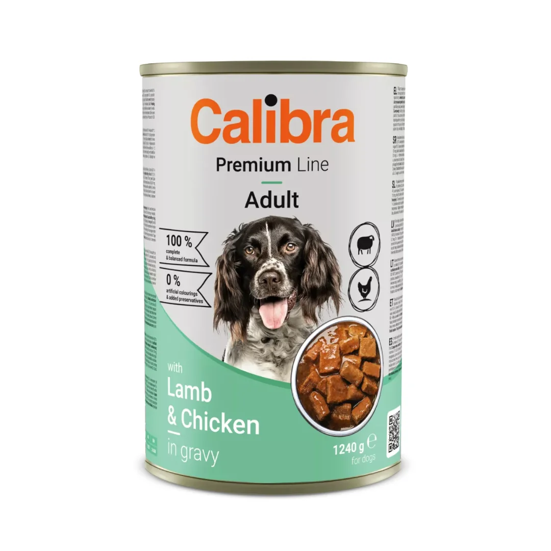 Calibra Premium jagnięcina, kurczak adult 1,24 kg