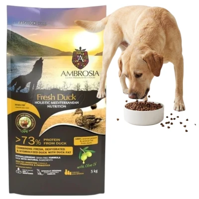 Ambrosia Mediterranean Sensitive kaczka adult 5 kg