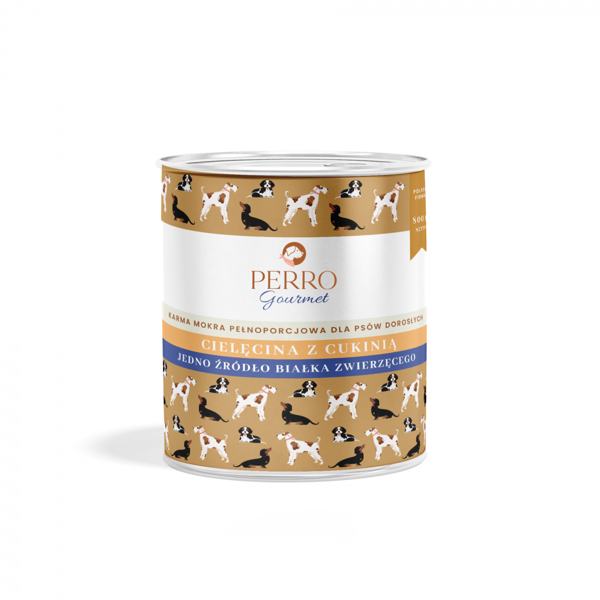 Perro Gourmet cielęcina adult 800 g