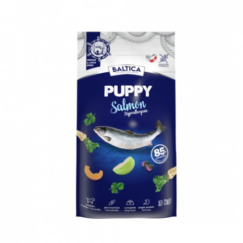 Baltica Excellent łosoś junior średnie i duże rasy 3 kg