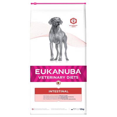 Eukanuba Veterinary Diets Intestinal indyk, kurczak adult 12 kg