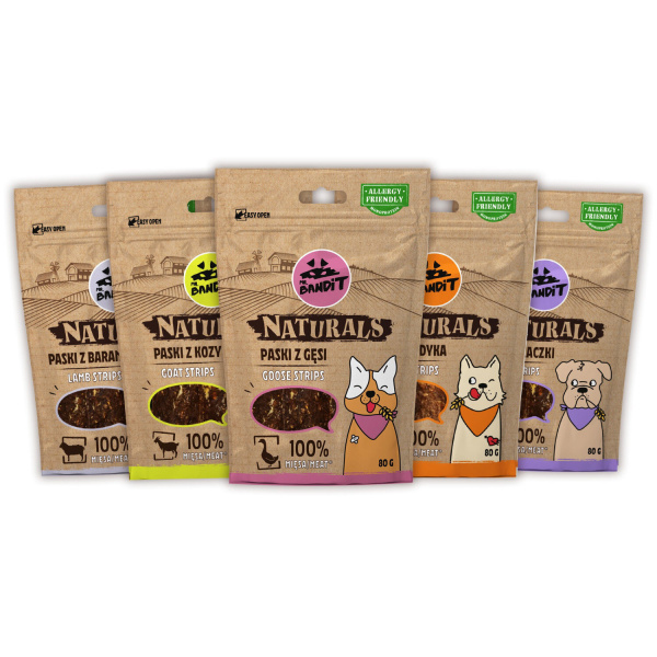 Mr. Bandit Naturals zestaw 5 naturalnych przysmaków dla psa nr 3