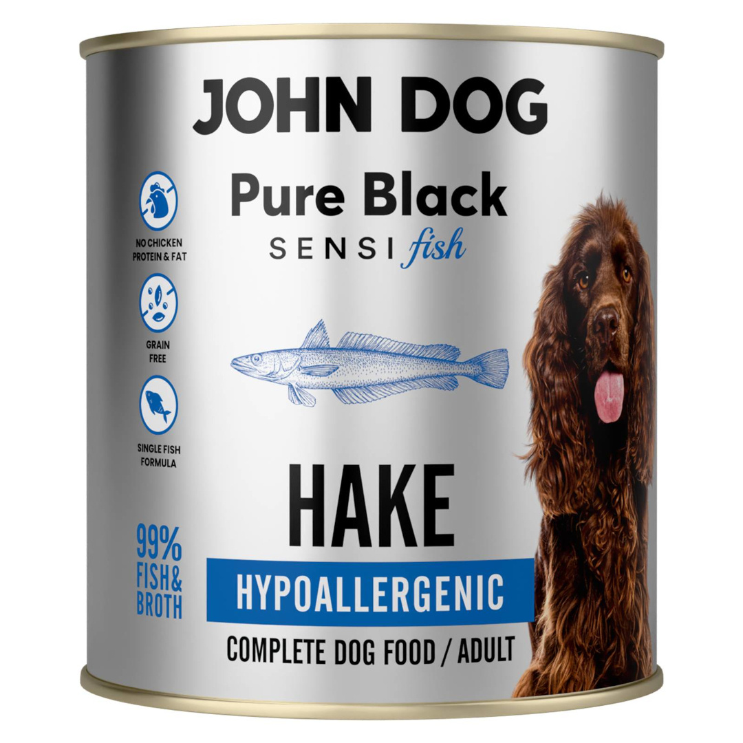 John Dog Pure Black morszczuk 800 g