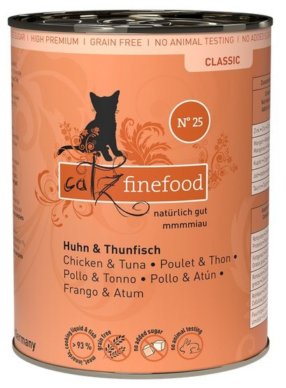 Catz Finefood Classic kurczak, tuńczyk adult 400 g