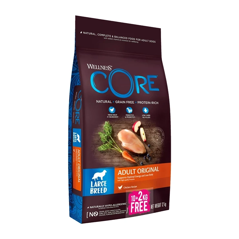 Wellness CORE kurczak adult duże rasy 12 kg