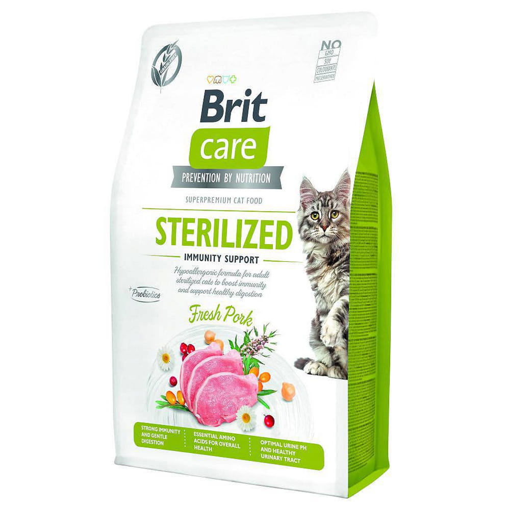 Brit Care Sterilised wieprzowina adult 2 kg