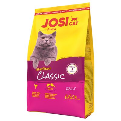 Josera JosiCat Sterilised łosoś adult 650 g × 2
