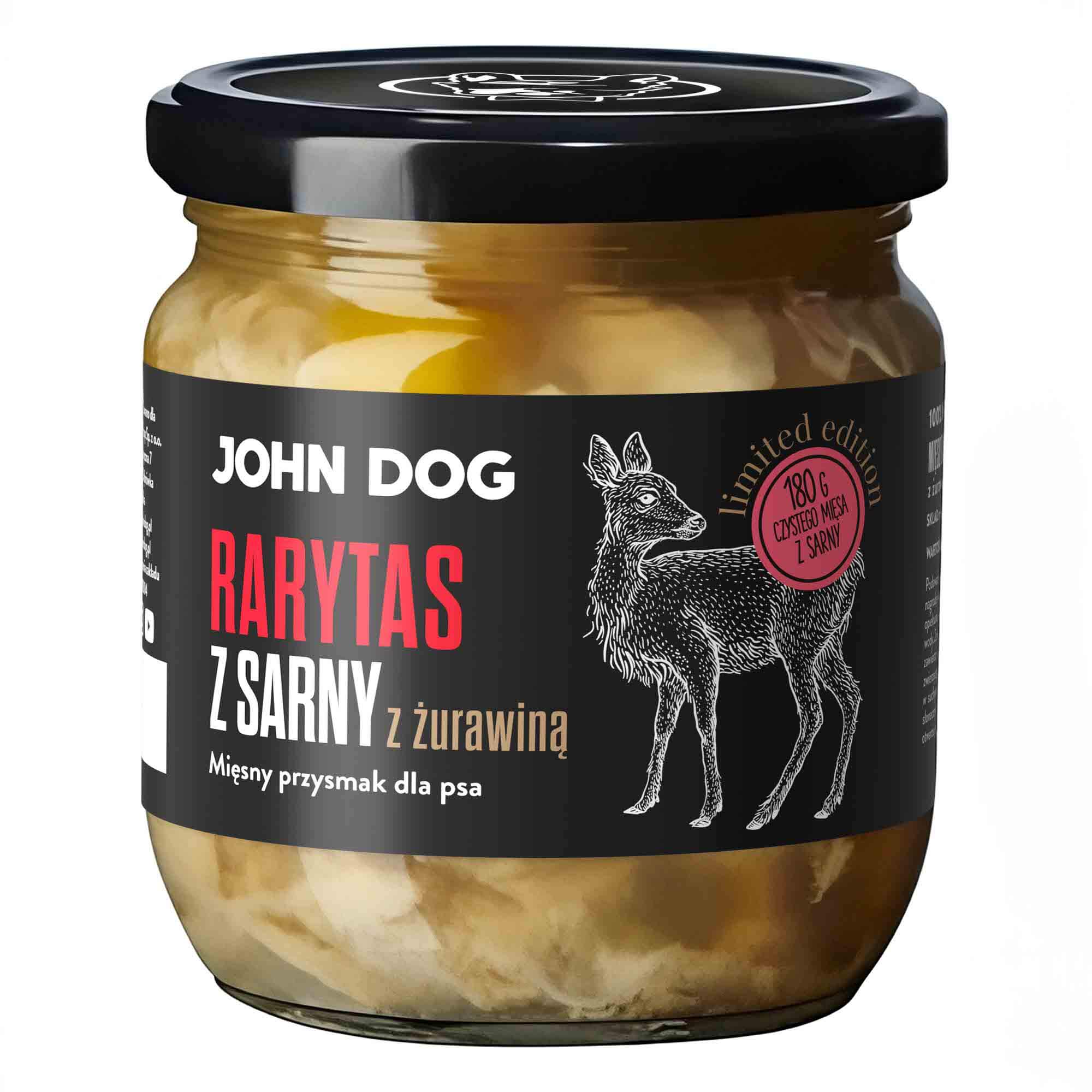 John Dog Rarytas Premium sarna 380 g