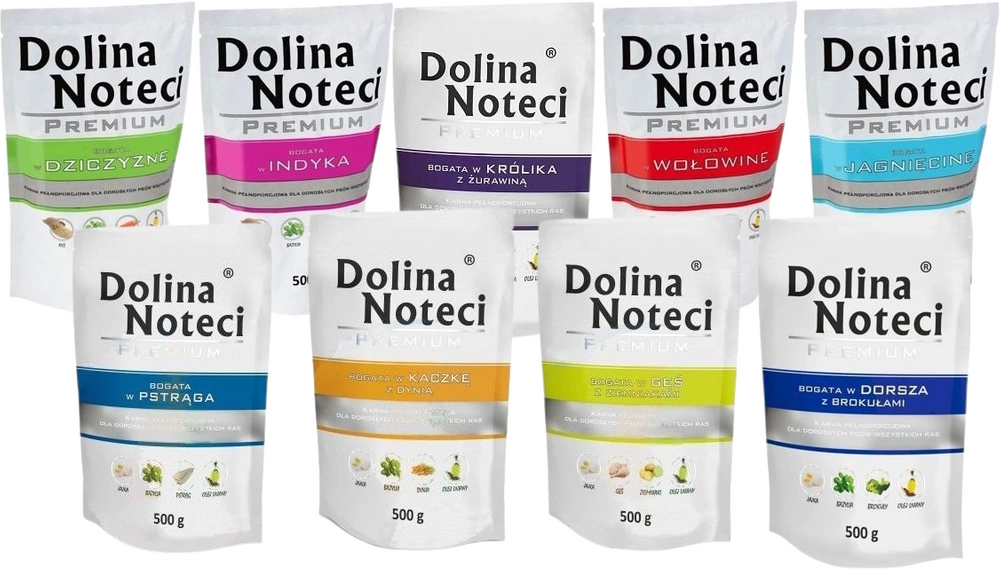 Dolina Noteci Premium mix smaków bez kurczaka 500 g × 20