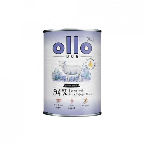 Ollo Ollo Plus jagnięcina adult 400 g
