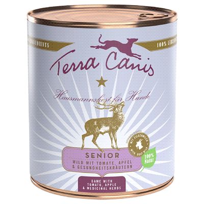 Terra Canis Senior dziczyzna senior 800 g × 6