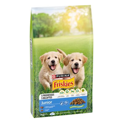 Purina Friskies kurczak i warzywa junior 7 kg × 2