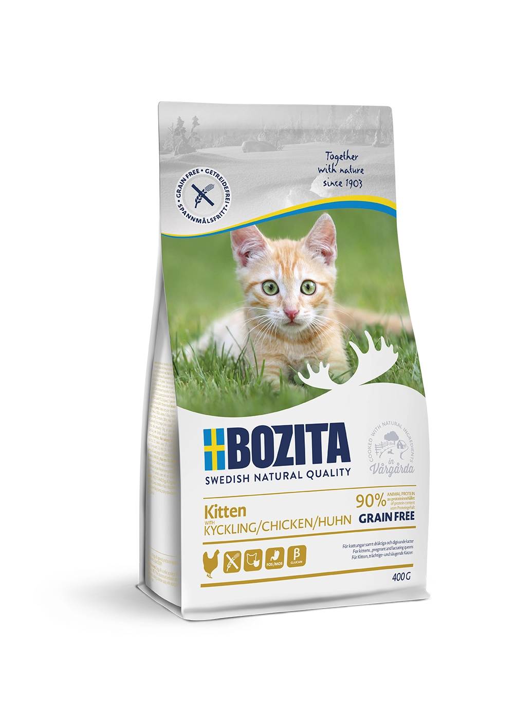 Bozita Feline kurczak kitten 400 g