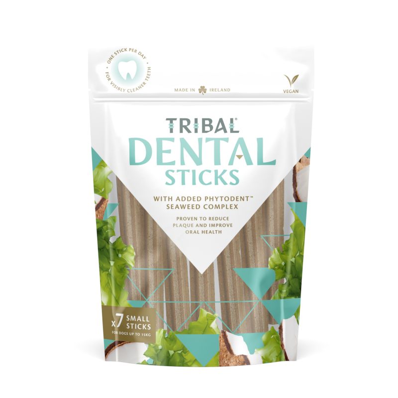 Tribal Dental Sticks małe rasy 13 g × 7