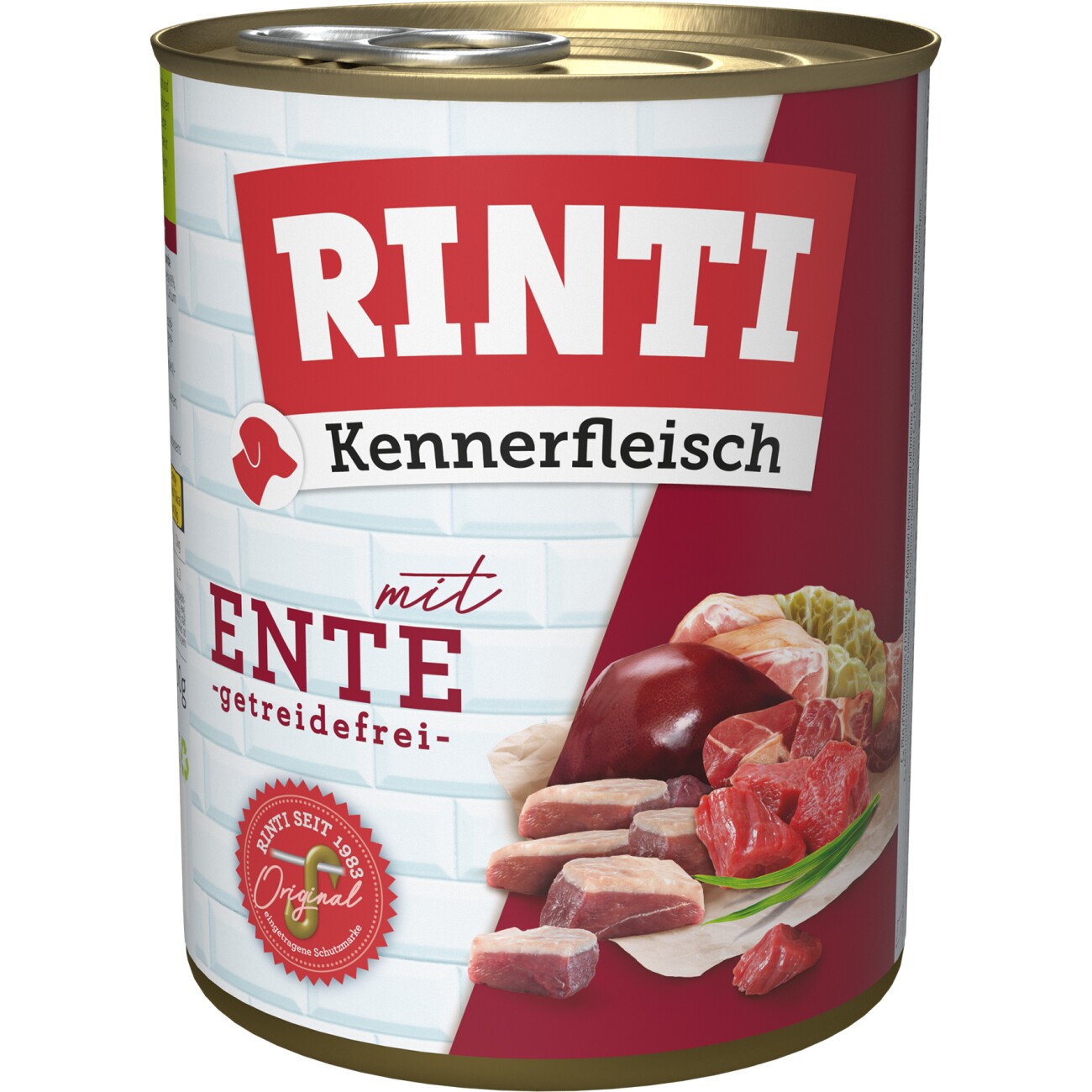 Rinti Kennerfleisch kaczka adult 800 g × 12