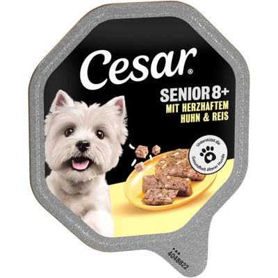 Cesar kurczak z ryżem senior 150 g × 14