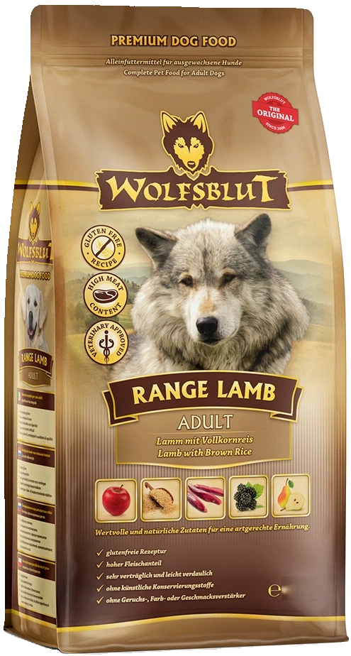 Wolfsblut Range Lamb jagnięcina z ryżem adult 2 kg