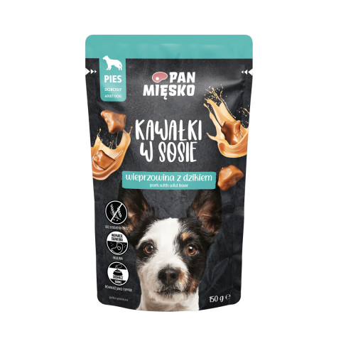 Pan Mięsko wieprzowina, dzik adult 150 g