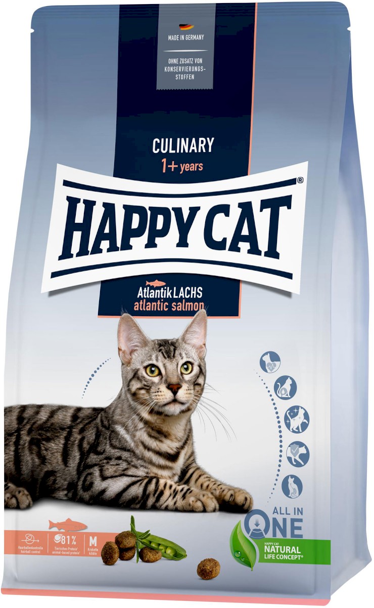 Happy Cat Culinary Outdoor łosoś adult 300 g