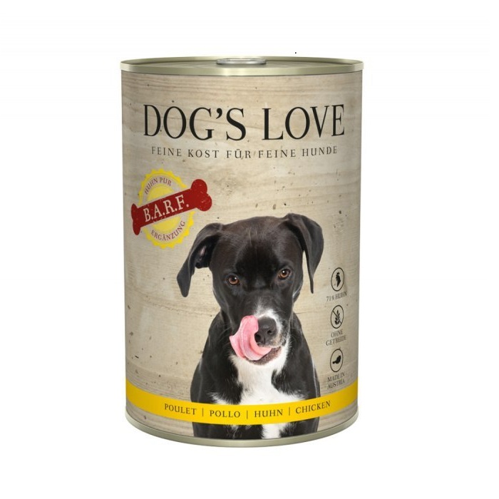 Dog's Love BARF Pure kurczak 400 g
