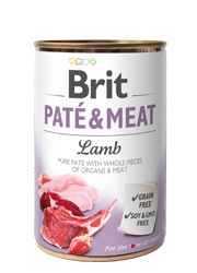 Brit Pate & Meat jagnięcina 400 g × 6