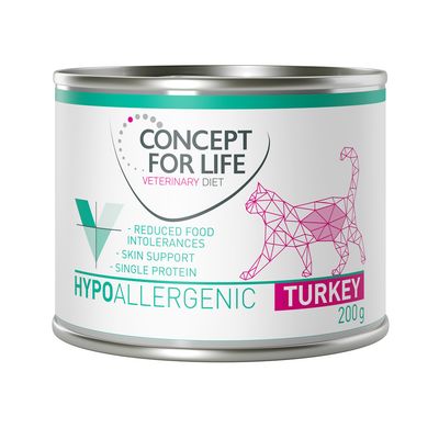 Concept for Life Veterinary Diet Sensitive Skin & Coat indyk adult 200 g × 12