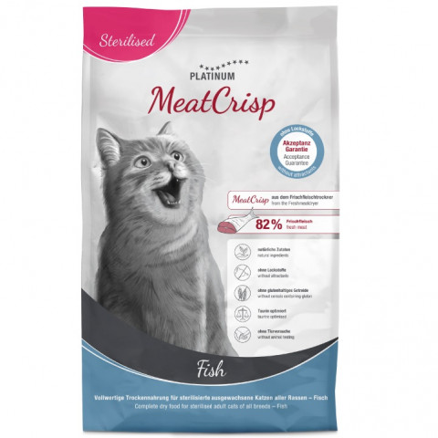 Platinum MeatCrisp Sterilised Light ryby adult 3 kg