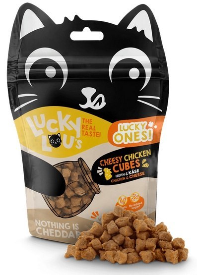 Lucky Lou Lucky Ones Cubes kurczak, ser 80 g