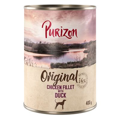 Purizon Original kaczka, kurczak adult 400 g × 6