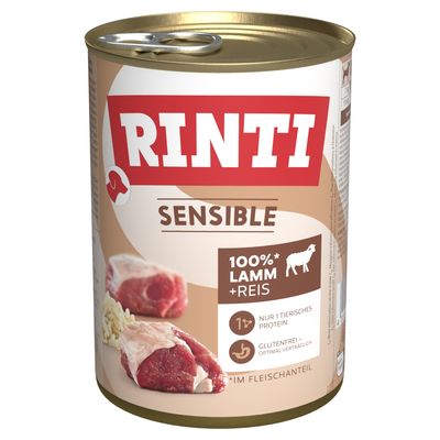 Rinti Sensible jagnięcina adult 400 g × 6