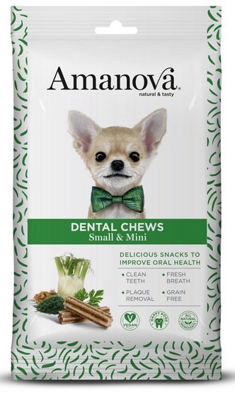 Amanova Dog Dental Chews małe rasy 110 g