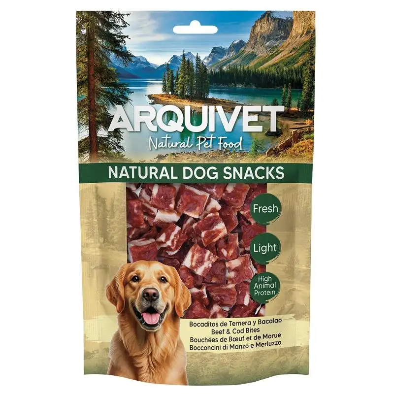Arquivet dorsz, wołowina 100 g