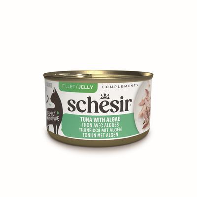 Schesir Complements tuńczyk z algami w galaretce adult 70 g × 24