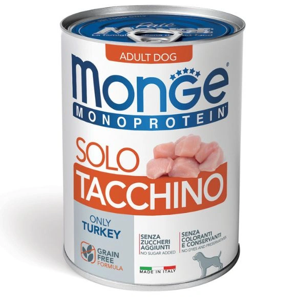 Monge Dog Solo indyk adult 400 g