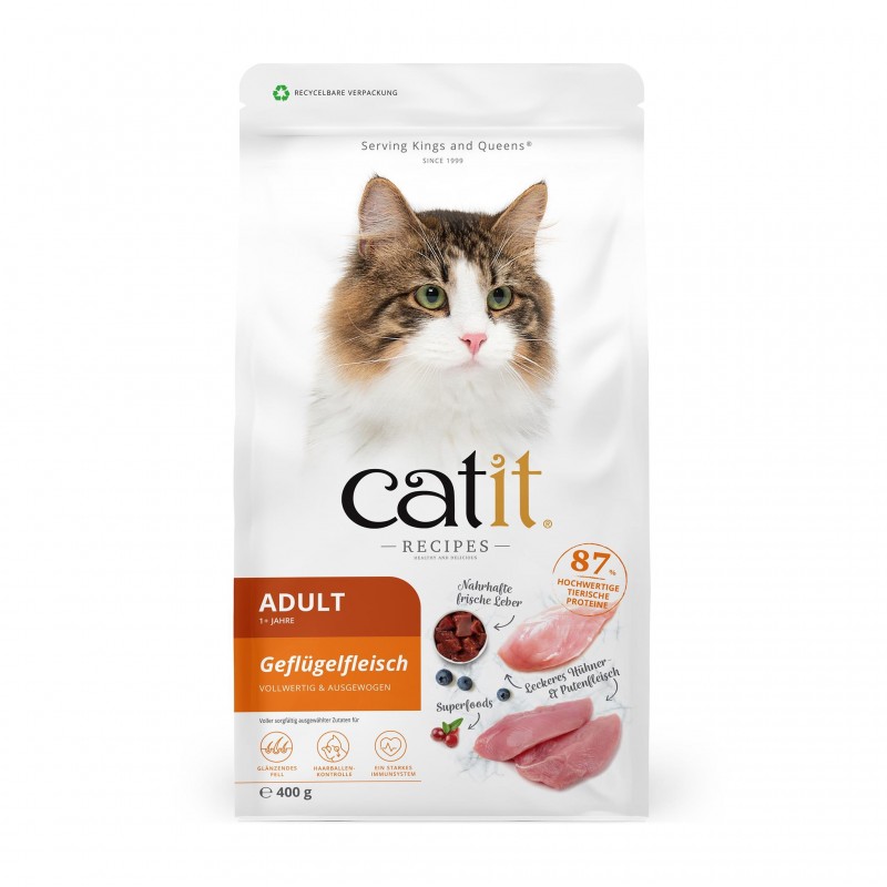Catit Recipies drób adult 400 g