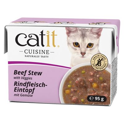 Catit Cuisine wołowina kawałki 95 g × 12