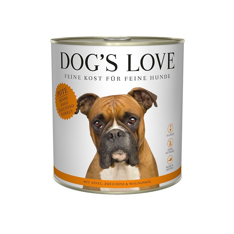 Dog's Love Classic indyk adult 800 g
