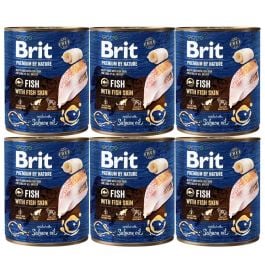 Brit Premium by Nature ryba 800 g × 6