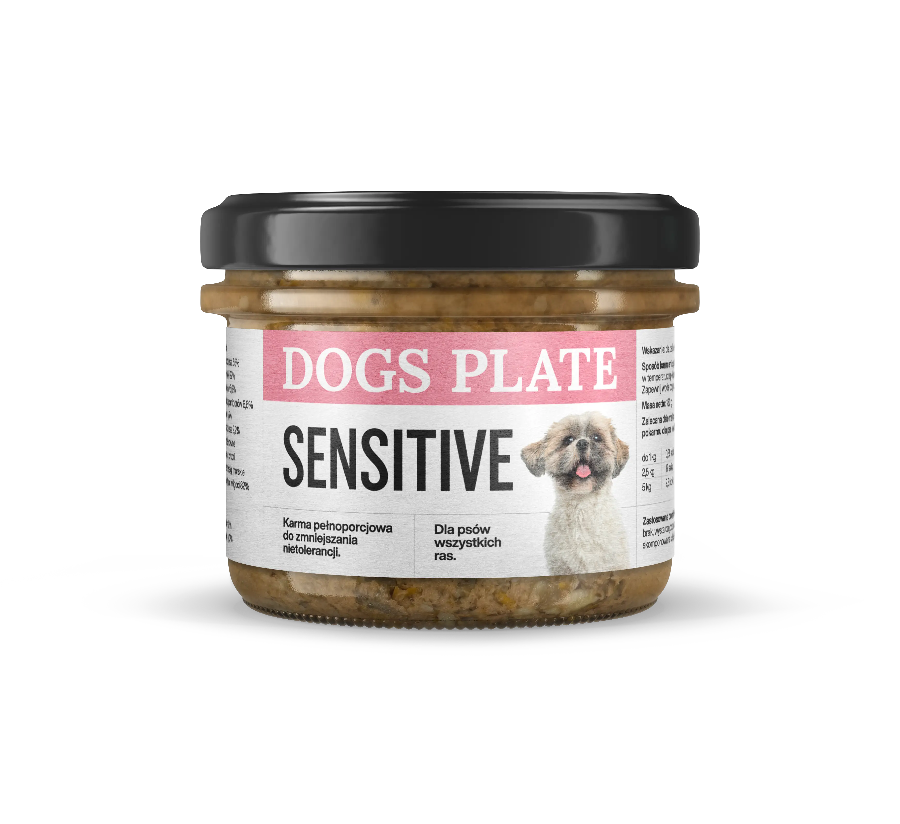 Dogs Plate Sensitive dorsz 180 g