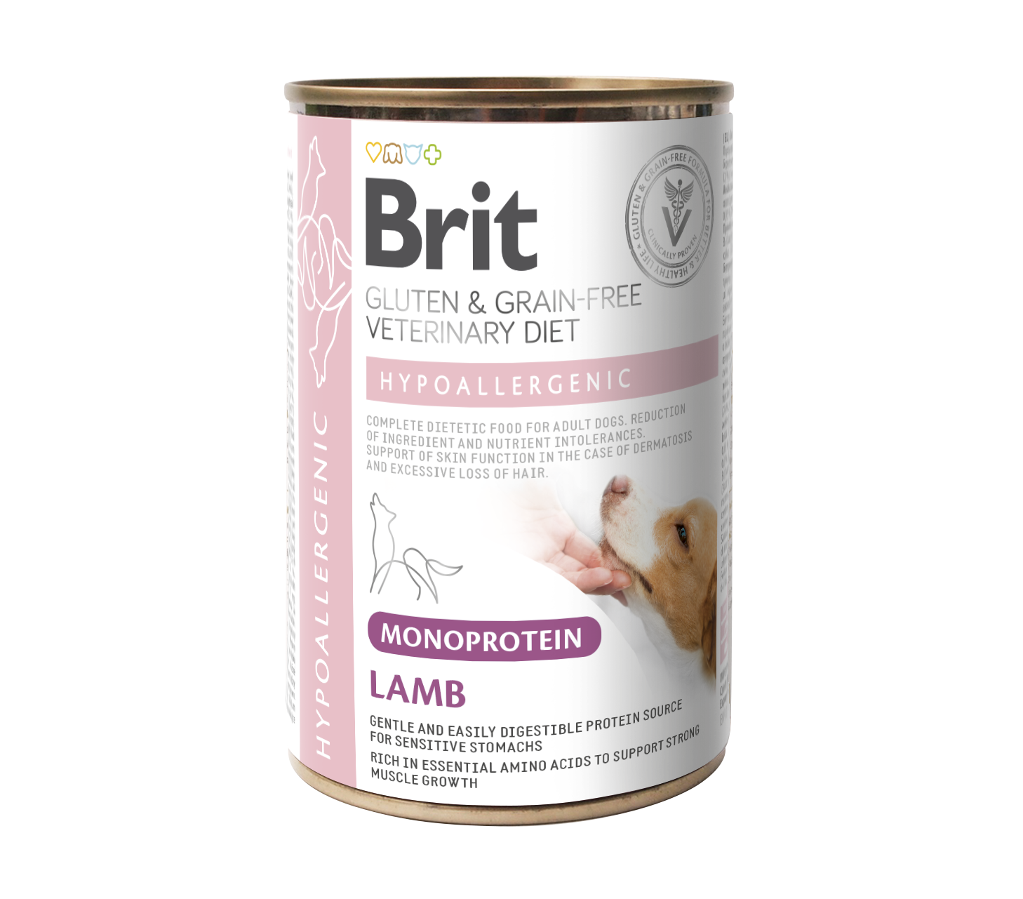 Brit Veterinary Diets Hypoallergenic jagnięcina adult 400 g