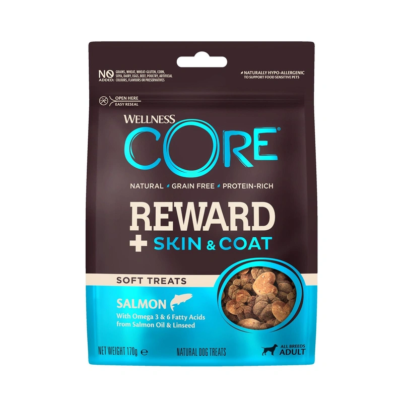 Wellness CORE Reward+ łosoś adult 170 g