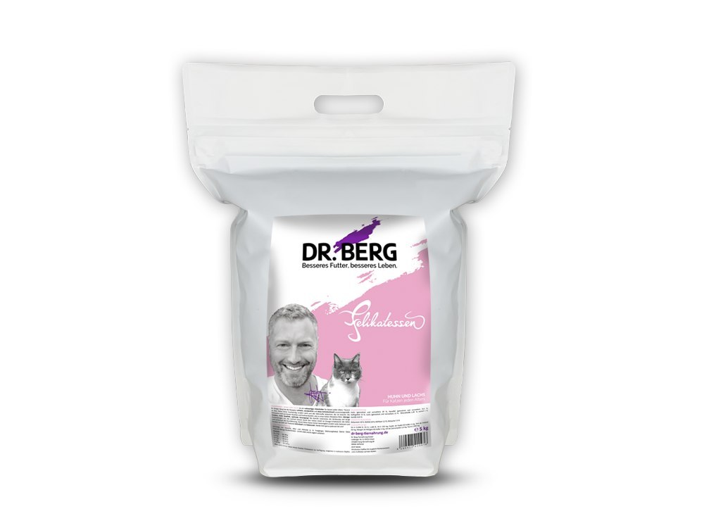 Dr.Berg Felikatessen kurczak, łosoś 5 kg