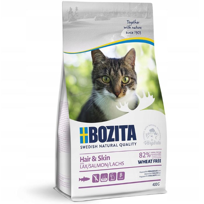 Bozita Hair & Skin łosoś adult 400 g