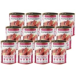 Rafi Super Rafi cielęcina, królik adult 400 g × 12