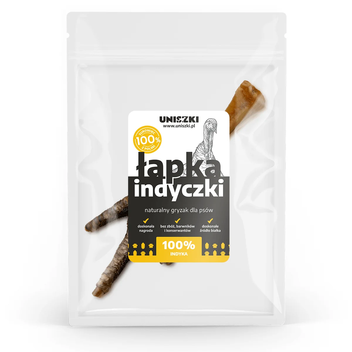 Uniszki Łapka indyk