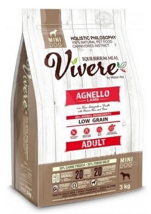 Vivere jagnięcina adult małe rasy 3 kg